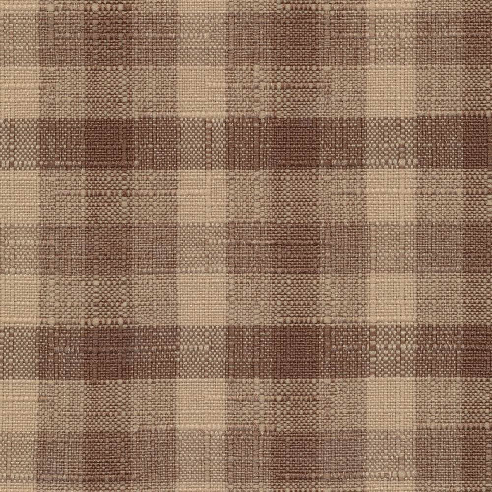 Chesapeake Check Maple by Kasmir Fabric 1375 100% Polyester
 TAIWAN </p><p>Repeat: Horizontal: 2 inches and Vertical: 2 1/8 inches 54 - 55 - Fabric Carolina -