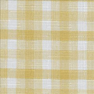 Chesapeake Check Sunshine by Kasmir Fabric 1375 100% Polyester TAIWAN Not Tested H: 2 inches, V: 2 1/8 inches 54 - 55 - Fabric Carolina - Kasmir