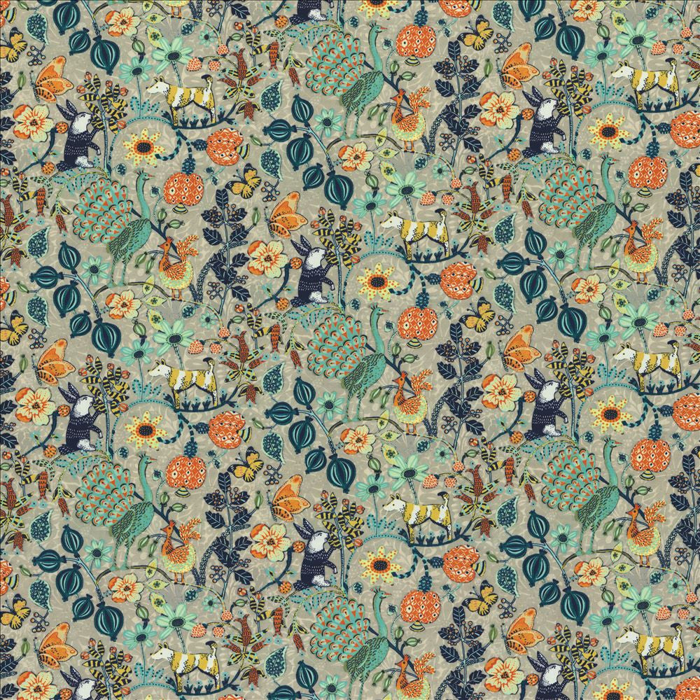 Chessford Sherbert by Kasmir Fabric 1467 100% Cotton
 INDIA </p><p>Repeat: Horizontal: 27 3/8 inches and Vertical: 16 5/8 inches 54 - Fabric Carolina -