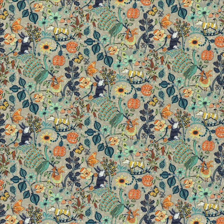 Chessford Sherbert by Kasmir Fabric 1467 100% Cotton
 INDIA </p><p>Repeat: Horizontal: 27 3/8 inches and Vertical: 16 5/8 inches 54 - Fabric Carolina -