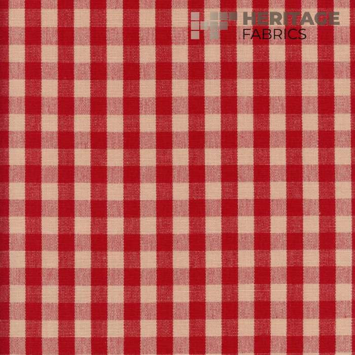 Chester Berry Natural by Heritage Fabric - 100% Cotton India 9,000 Horizontal: 0.75" and Vertical: 0.75" 54" - Fabric Carolina -