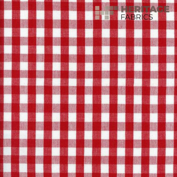 Chester Berry White by Heritage Fabric - 100% Cotton India 9,000 Horizontal: 0.75" and Vertical: 0.75" 54" - Fabric Carolina -