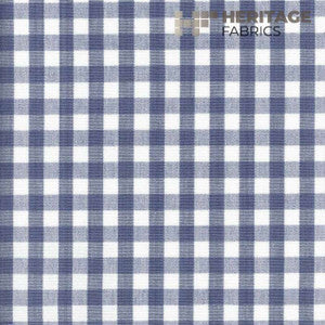 Chester French Blue by Roth & Tompkins Fabric