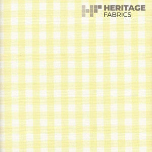 Chester Pale Yellow by Roth & Tompkins Fabric