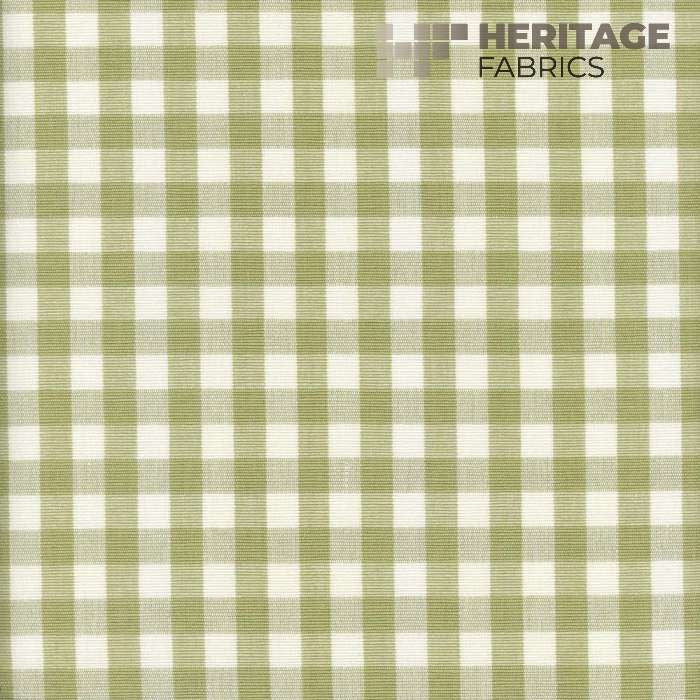 Chester Sagegrass by Heritage Fabric - 100% Cotton India 9,000 Horizontal: 0.75" and Vertical: 0.75" 54" - Fabric Carolina -