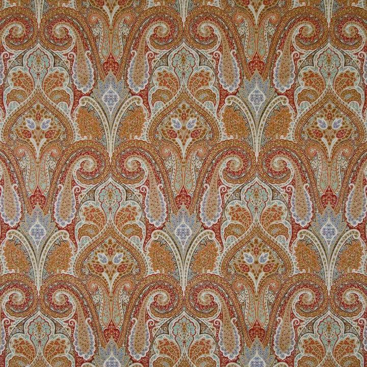 Cheverny Ruby by Kasmir Fabric 1370 100% Cotton PERU 20,000 Wyzenbeek Double Rubs H: 13 4/8 inches, V:25 2/8 inches 54 - Fabric Carolina - Kasmir