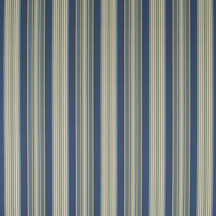 Cheverny Stripe Sapphire by Kasmir Fabric 1368 100% Cotton PERU 20,000 Wyzenbeek Double Rubs H: 6 6/8 inches, V:N/A 54 - Fabric Carolina - Kasmir