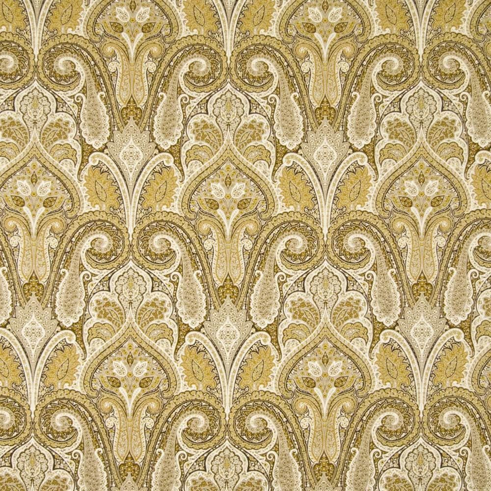 Cheverny Topaz by Kasmir Fabric 1370 100% Cotton PERU 20,000 Wyzenbeek Double Rubs Horizontal: 13 4/8 inches and Vertical: 25 2/8 inches 54 - Fabric Carolina -
