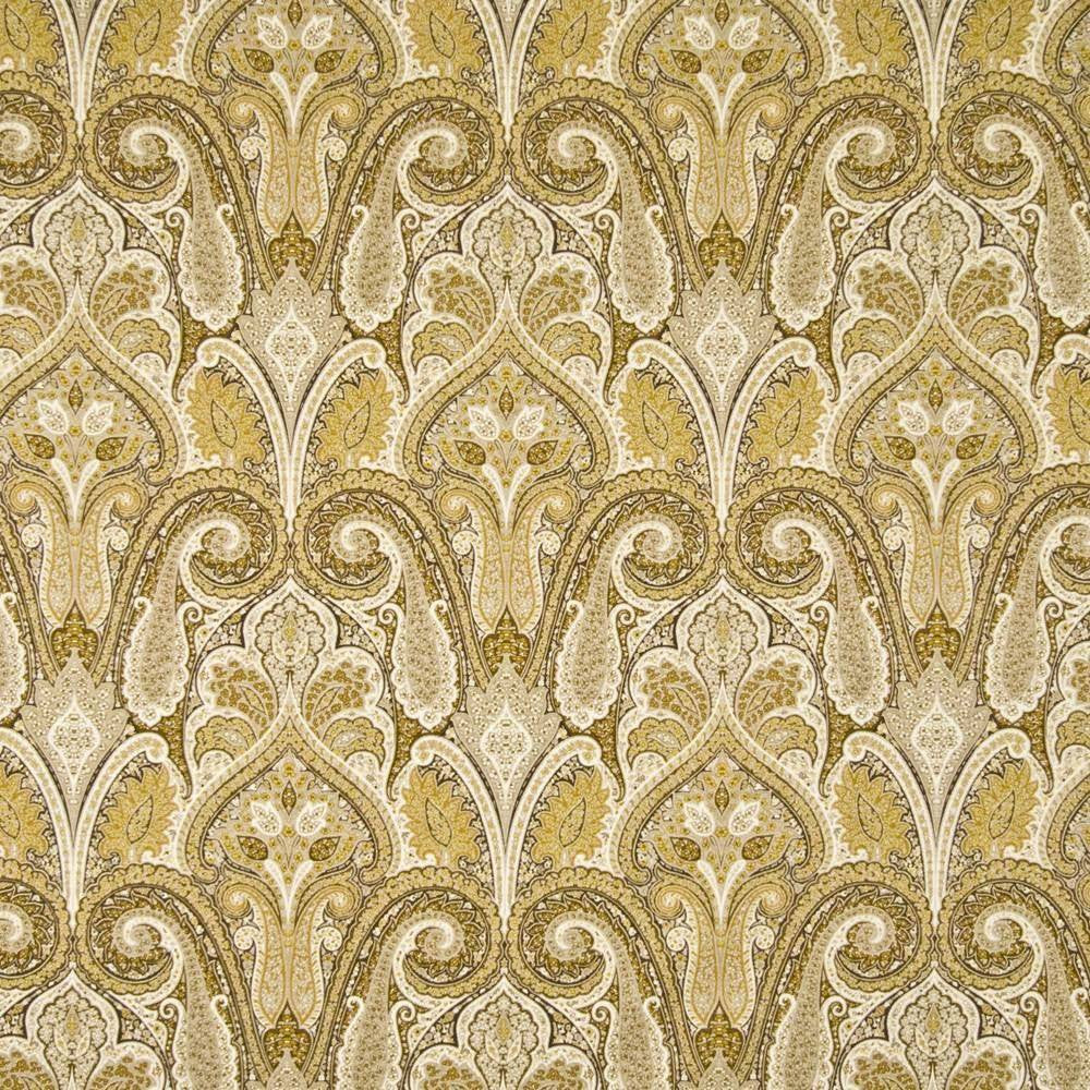 Cheverny Topaz by Kasmir Fabric 1370 100% Cotton PERU 20,000 Wyzenbeek Double Rubs H: 13 4/8 inches, V:25 2/8 inches 54 - Fabric Carolina - Kasmir