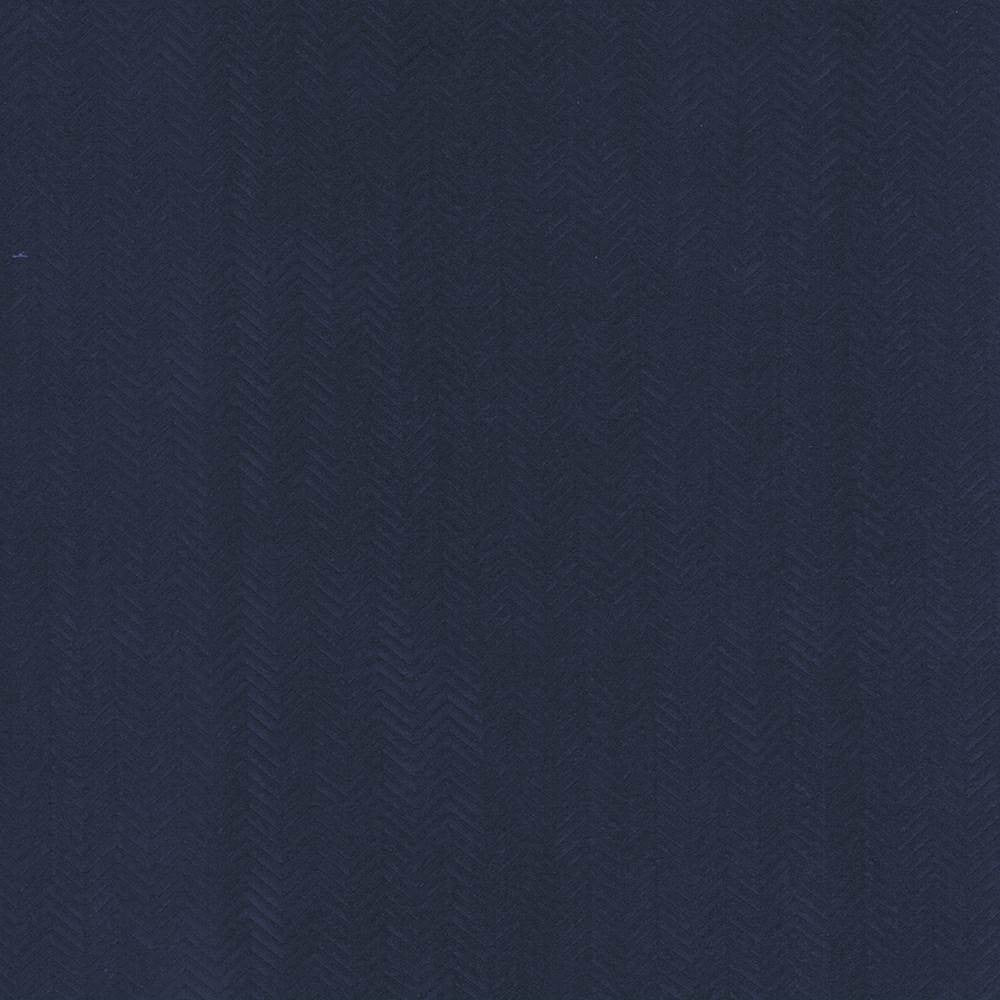 Chevreau Chevron Navy by Kasmir Fabric 5097 100% Polyester CHINA 60,000 Wyzenbeek Double Rubs H: 1 2/8 inches, V:2/8 inches 56 - Fabric Carolina - Kasmir