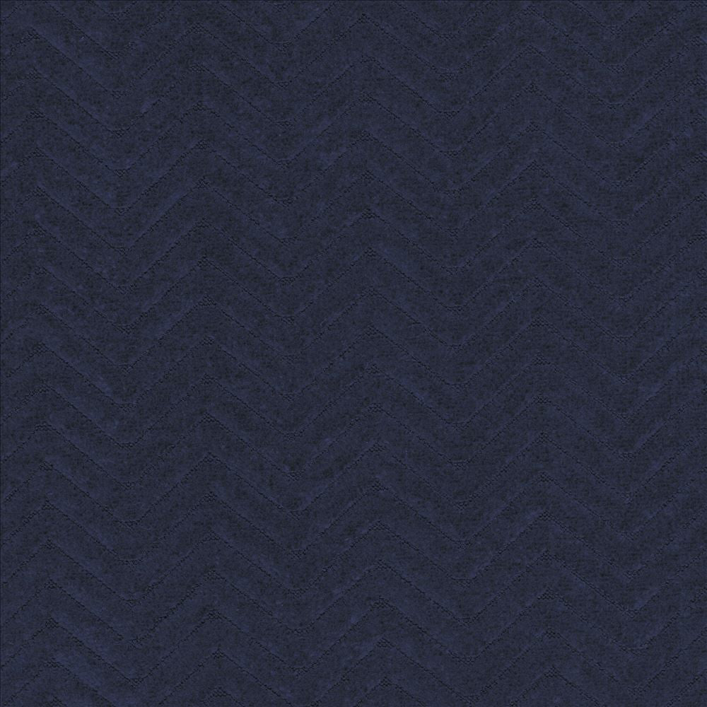 Chevreau Chevron Navy by Kasmir Fabric 5097 100% Polyester
 CHINA </p><p>Repeat: Horizontal: 1 2/8 inches and Vertical: 2/8 inches 56 - Fabric Carolina -