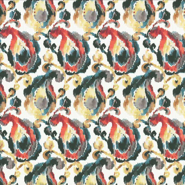 Chicago Scarlet by Kasmir Fabric 1468 100% Cotton
 INDIA </p><p>Repeat: Horizontal: 9 inches and Vertical: 16 2/8 inches 54 - Fabric Carolina -