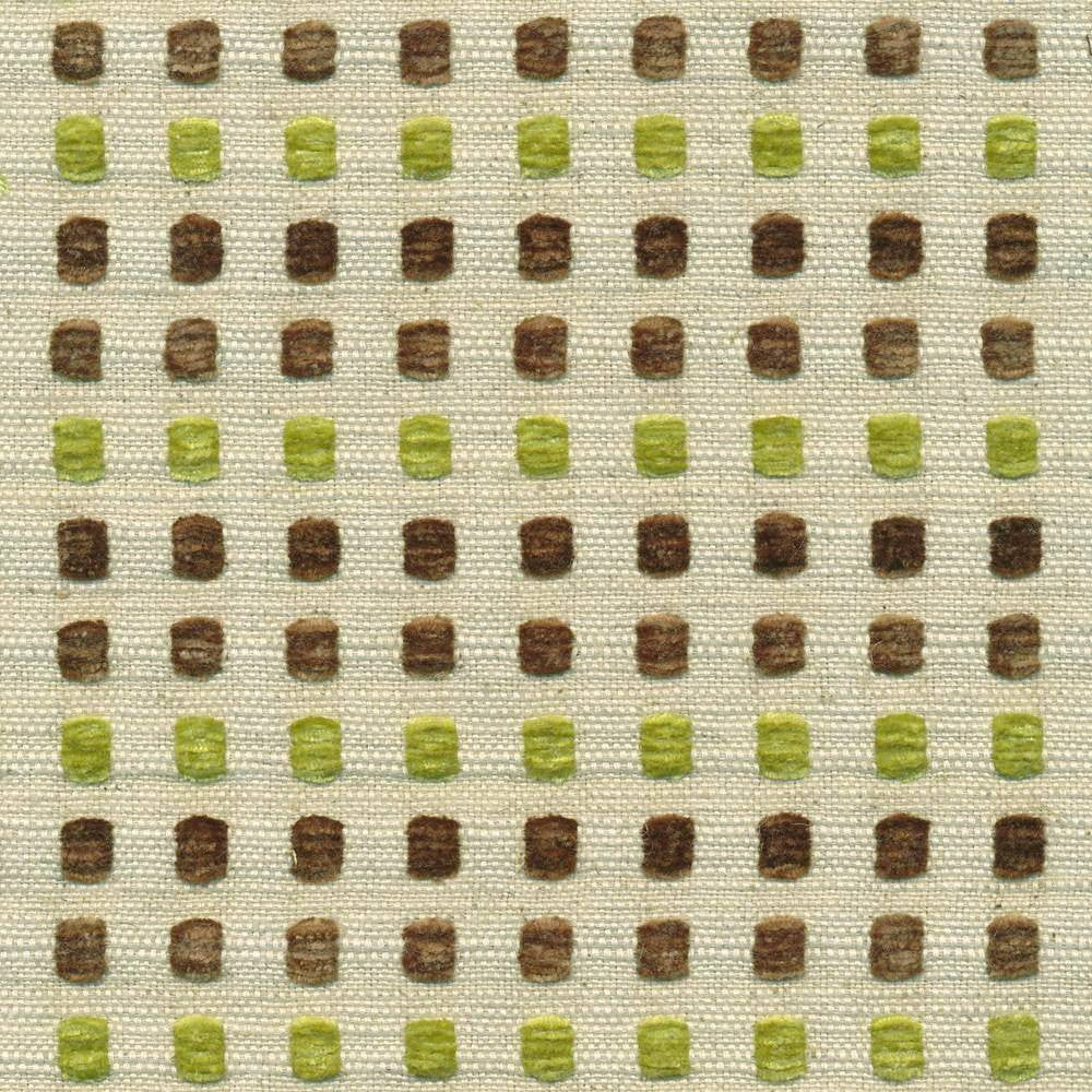 Chiclet Leaf by Kasmir Fabric 1369 48% Acrylic 25% Polyester 22% Viscose 5% Linen TURKEY 12,000 Martindale Cycles H: 4/8 inches, V:1 4/8 inches 54 - 55 - Fabric Carolina - Kasmir