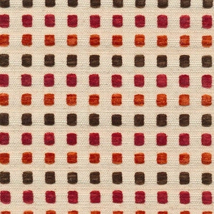 Chiclet Paprika by Kasmir Fabric