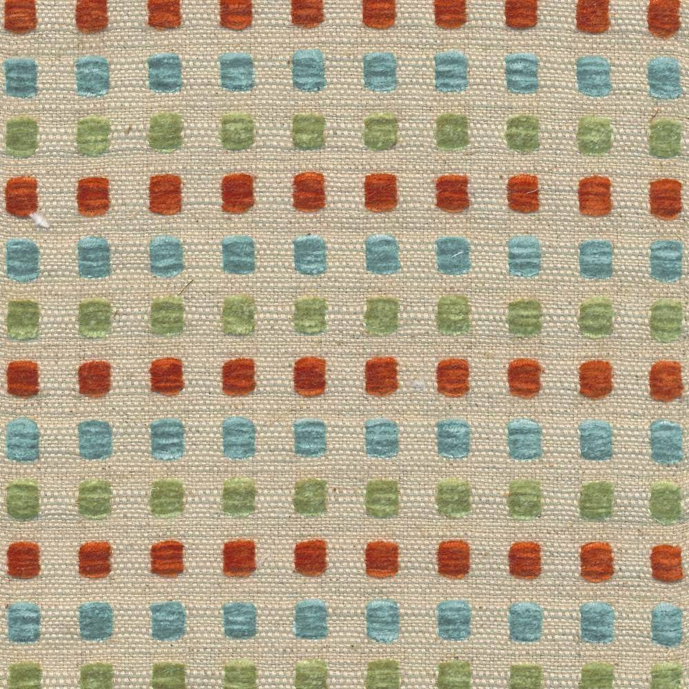 Chiclet Sprig by Kasmir Fabric 1368 48% Acrylic 25% Polyester 22% Viscose 5% Linen TURKEY 12,000 Martindale Cycles H: 4/8 inches, V:1 4/8 inches 54 - 55 - Fabric Carolina - Kasmir