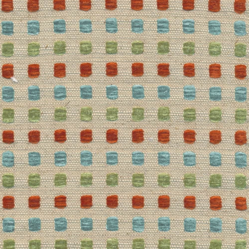 Chiclet Sprig by Kasmir Fabric 1368 48% Acrylic
25% Polyester
22% Viscose
5% Linen
 TURKEY </p><p>Repeat: Horizontal: 4/8 inches and Vertical: 1 4/8 inches 54 - 55 - Fabric Carolina -