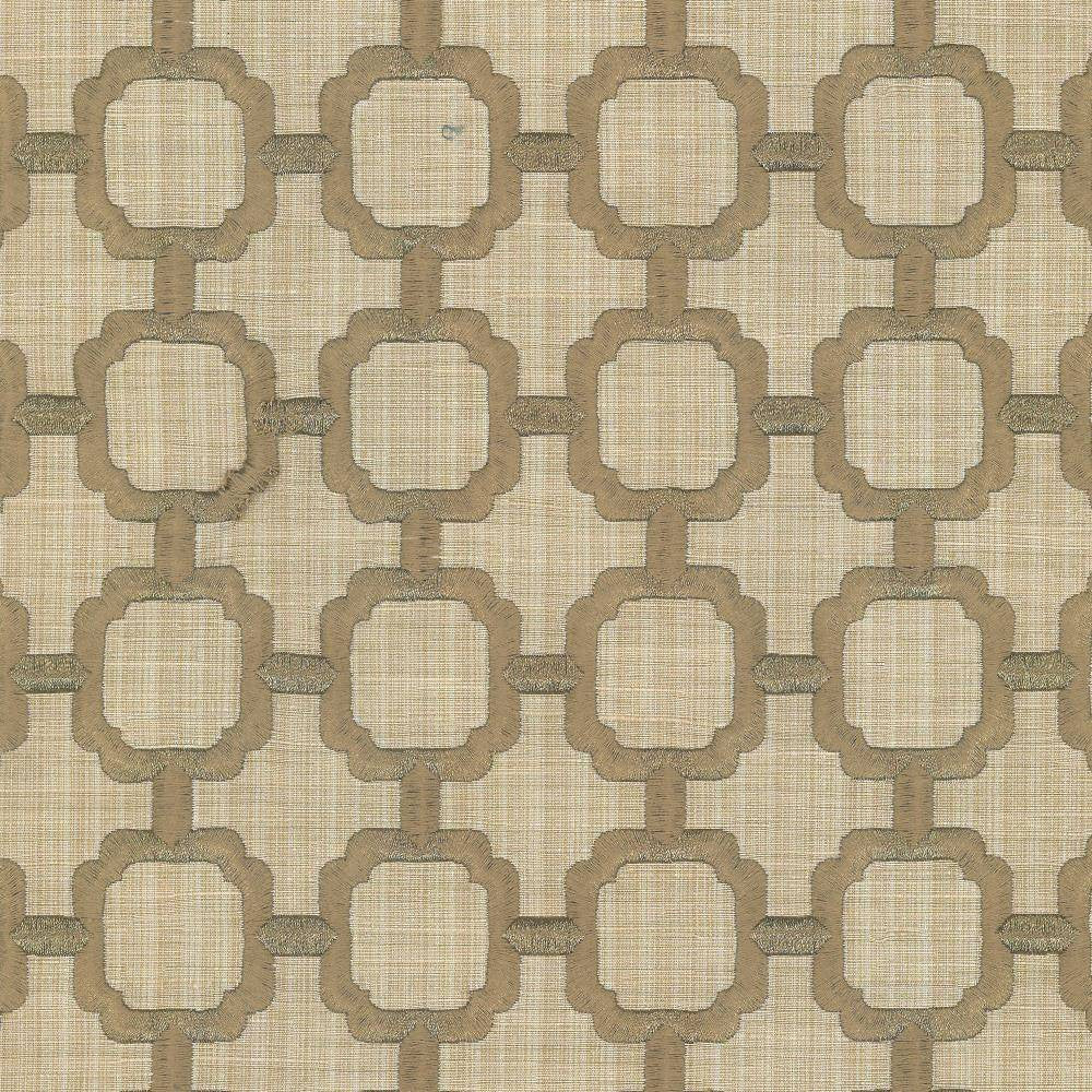 Chignon Beach by Kasmir Fabric 1437 65% Cotton 35% Polyester Embroidery Contents 100% Rayon INDIA 3,000 Wyzenbeek Double Rubs H: 2 1/8 inches, V:2 inches 51 - 55 - Fabric Carolina - Kasmir