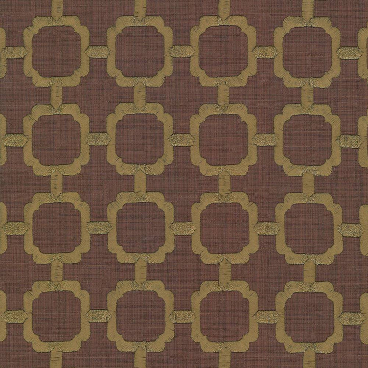 Chignon Cinnabar by Kasmir Fabric 1440 65% Cotton
35% Polyester
Embroidery
100% Rayon
 INDIA </p><p>Repeat: Horizontal: 2 1/8 inches and Vertical: 2 inches 51 - 55 - Fabric Carolina -