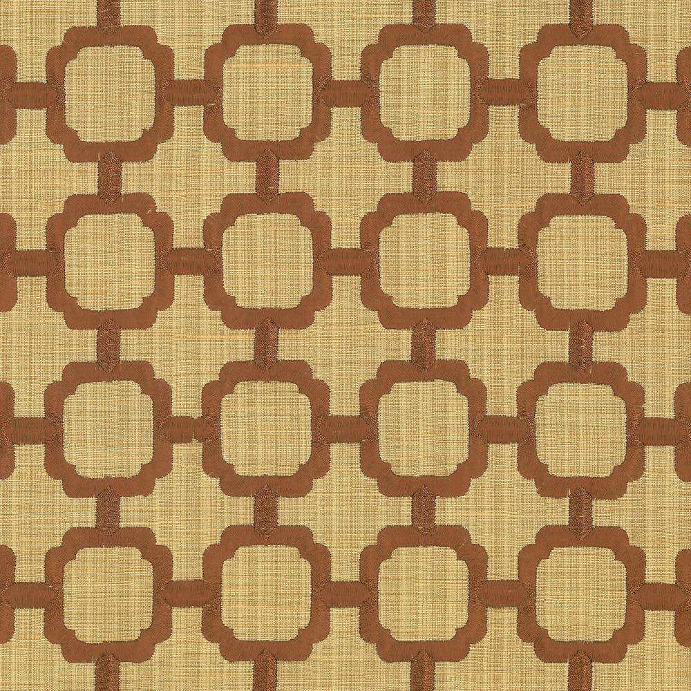 Chignon Daisy by Kasmir Fabric 1439 65% Cotton 35% Polyester Embroidery Contents 100% Rayon INDIA 3,000 Wyzenbeek Double Rubs H: 2 1/8 inches, V:2 inches 51 - 55 - Fabric Carolina - Kasmir