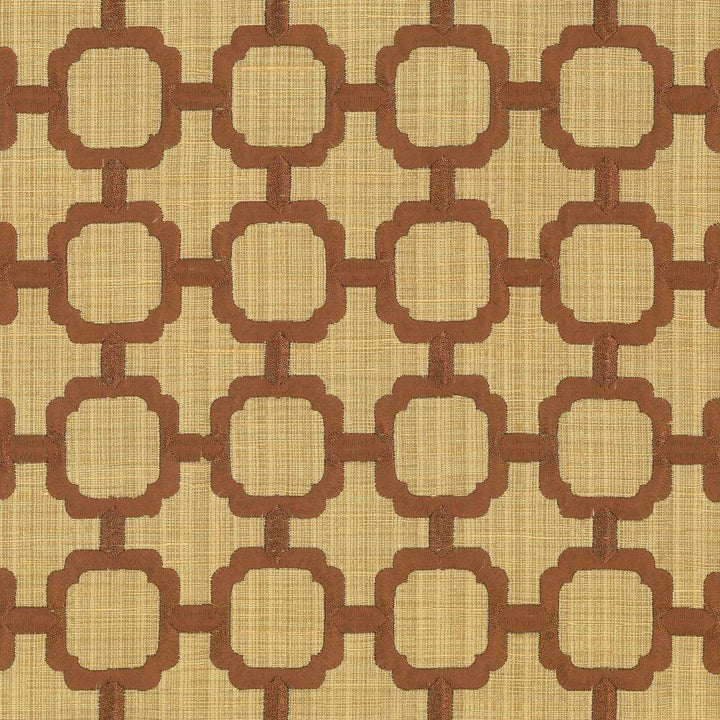 Chignon Daisy by Kasmir Fabric 1439 65% Cotton 35% Polyester Embroidery Contents 100% Rayon INDIA 3,000 Wyzenbeek Double Rubs H: 2 1/8 inches, V:2 inches 51 - 55 - Fabric Carolina - Kasmir
