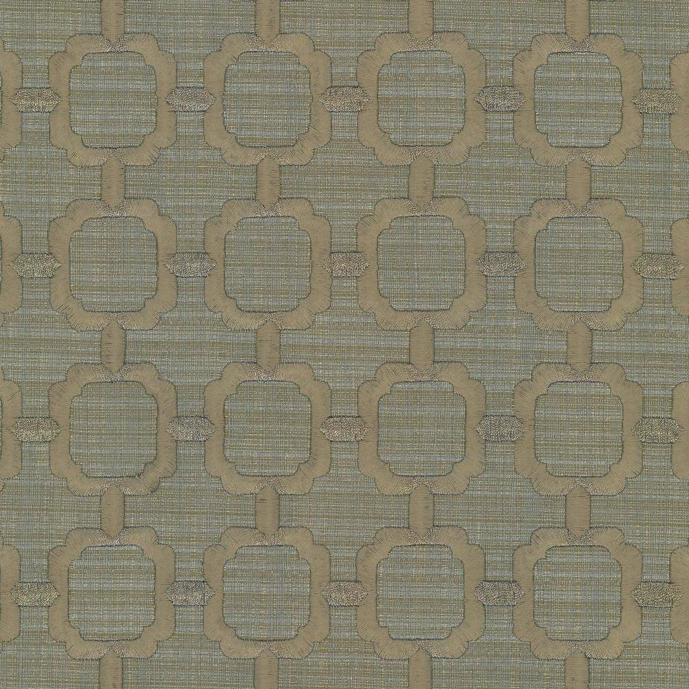 Chignon Estuary by Kasmir Fabric 1442 65% Cotton
35% Polyester
Embroidery
100% Rayon
 INDIA </p><p>Repeat: Horizontal: 2 1/8 inches and Vertical: 2 inches 51 - 55 - Fabric Carolina -