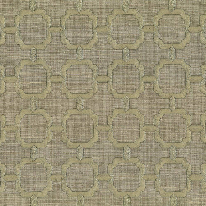 Chignon Grassland by Kasmir Fabric 1442 65% Cotton
35% Polyester
Embroidery
100% Rayon
 INDIA </p><p>Repeat: Horizontal: 2 1/8 inches and Vertical: 2 inches 51 - 55 - Fabric Carolina -