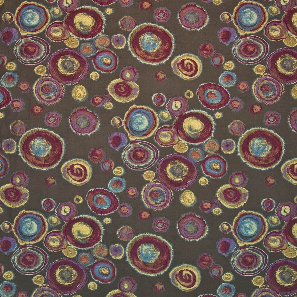 Chihuly Flower Mulled Wine by Kasmir Fabric 1397 100% Polyester
 CHINA </p><p>Repeat: Horizontal: 28 6/8 inches and Vertical: 27 4/8 inches 57 - 58 - Fabric Carolina -