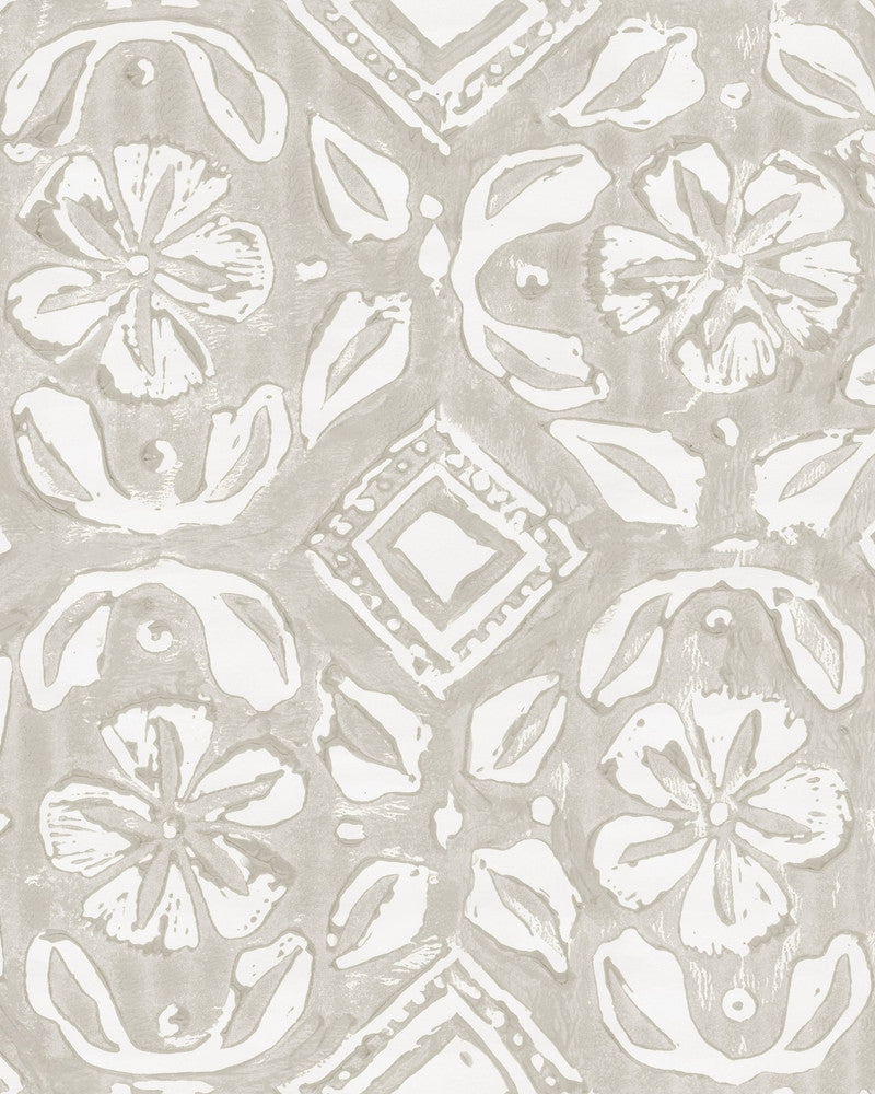 Chimney Cake Icing Wallpaper by Mind the Gap Designer Wallpaper MINNIE KEMP X MINDTHEGAP Non-woven Made in Europe Paste the wall 1 roll x 20.47 x 9.8 yards - Swanky Fabrics -