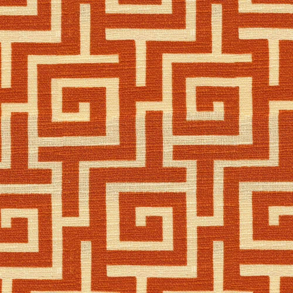 Chin Chin Persimmon by Kasmir Fabric 1391 100% Cotton PAKISTAN 15,000 Wyzenbeek Double Rubs H: 6 6/8 inches, V:6 6/8 inches 54 - Fabric Carolina - Kasmir