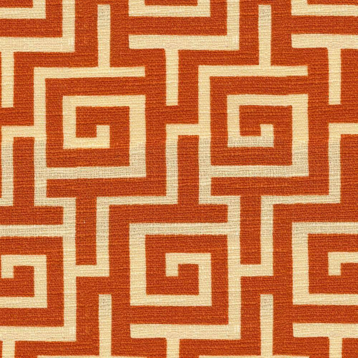 Chin Chin Persimmon by Kasmir Fabric 1391 100% Cotton PAKISTAN 15,000 Wyzenbeek Double Rubs H: 6 6/8 inches, V:6 6/8 inches 54 - Fabric Carolina - Kasmir