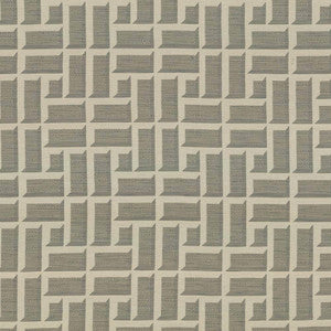 Chinoiserie Fret Truffle by Kasmir Fabric
