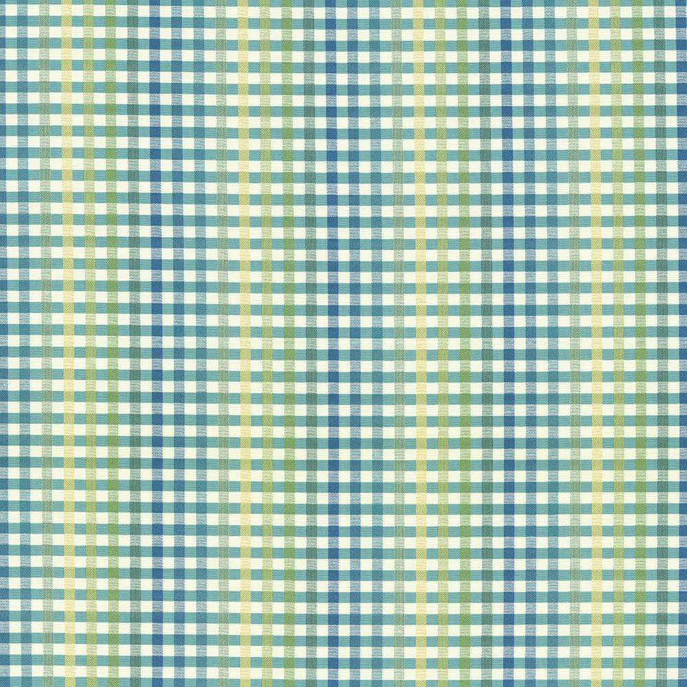 Chloe Check Cabana Blue by Kasmir Fabric 5073 55% Cotton
45% Polyester
 TAIWAN </p><p>Repeat: Horizontal: 13 4/8 inches and Vertical: 1 inches 54 - Fabric Carolina -