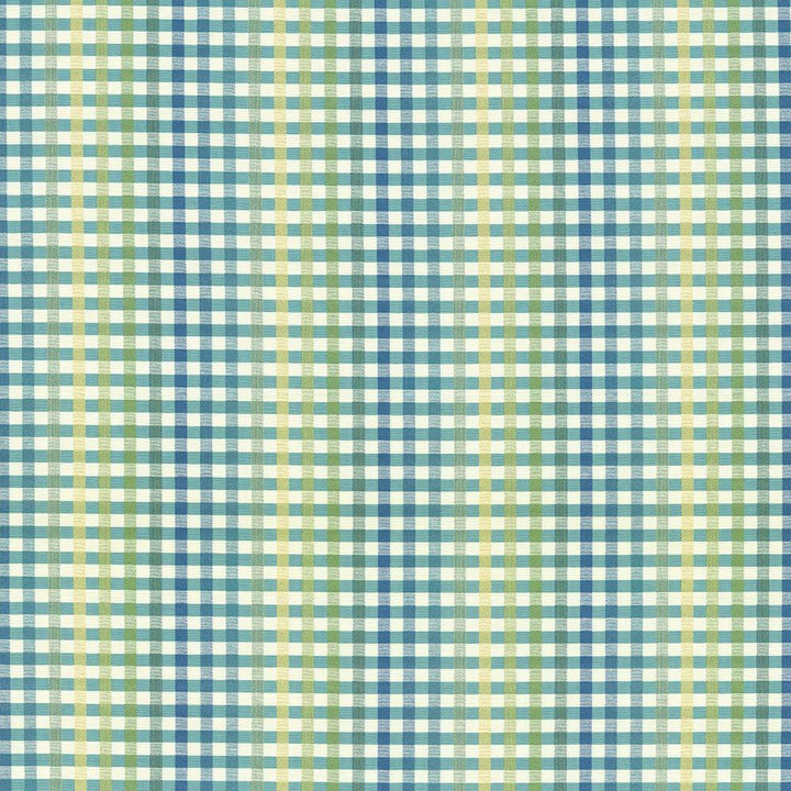 Chloe Check Cabana Blue by Kasmir Fabric 5073 55% Cotton
45% Polyester
 TAIWAN </p><p>Repeat: Horizontal: 13 4/8 inches and Vertical: 1 inches 54 - Fabric Carolina -