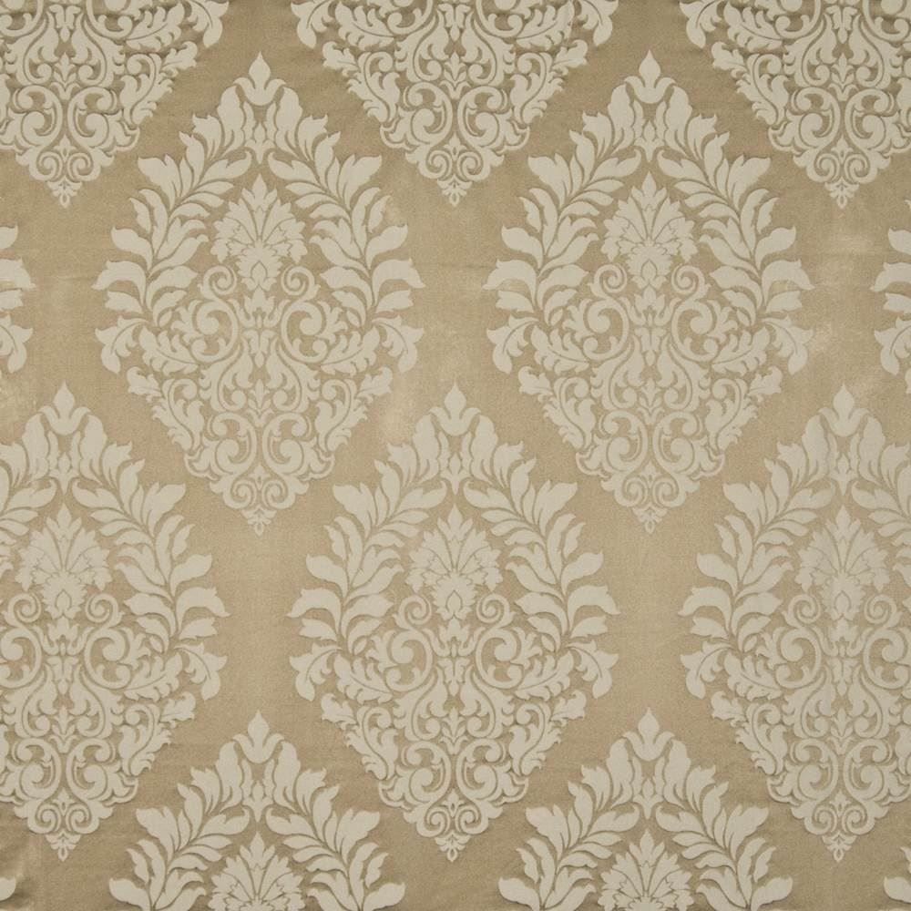 Christofle Buff by Kasmir Fabric 1392 58% Viscose
42% Polyester
 CHINA 30,000 Wyzenbeek Double Rubs </p><p>Repeat: Horizontal: 14 1/8 inches and Vertical: 23 5/8 inches 56 - Fabric Carolina -