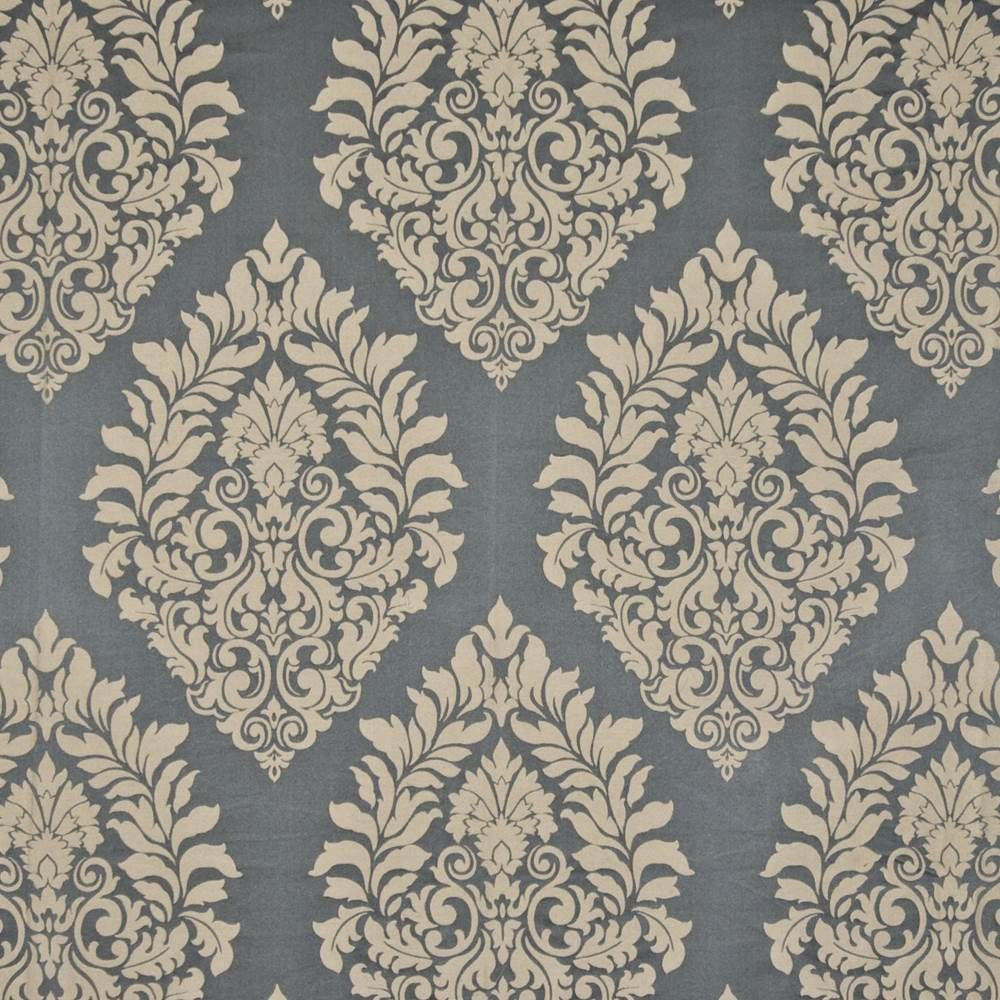 Christofle Platinum  by Kasmir Fabric See sample 58% Viscose
42% Polyester
 CHINA 30,000 Wyzenbeek Double Rubs </p><p>Repeat: Horizontal: 14 1/8 inches and Vertical: 23 5/8 inches 56  - Fabric Carolina -