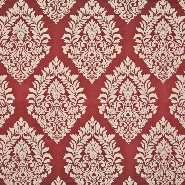 Christofle Ruby by Kasmir Fabric 1392 58% Viscose 42% Polyester CHINA 30,000 Wyzenbeek Double Rubs H: 14 1/8 inches, V:23 5/8 inches 56 - 58 - Fabric Carolina - Kasmir