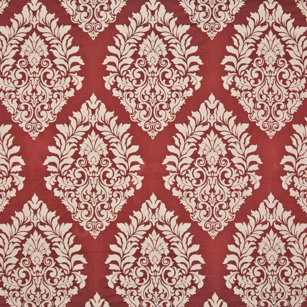 Christofle Ruby by Kasmir Fabric 1392 58% Viscose
42% Polyester
 CHINA </p><p>Repeat: Horizontal: 14 1/8 inches and Vertical: 23 5/8 inches 56 - 58 - Fabric Carolina -