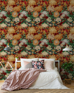 CHRYSANTHEMUMS Wallpaper (WP20320) by Mind The Gap