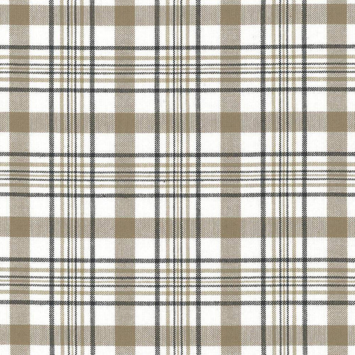 Cicero Plaid Granite by Kasmir Fabric 5066 100% Cotton INDIA 30,000 Wyzenbeek Double Rubs H: 3 inches, V:3 inches 54 - Fabric Carolina - Kasmir