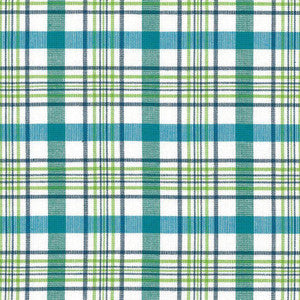 Cicero Plaid Isle Waters by Kasmir Fabric