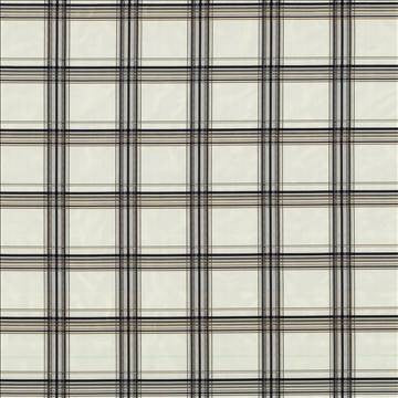Cimarron Plaid Pebble by Kasmir Fabric 1421 100% Polyester TURKEY 21,000 Wyzenbeek Double Rubs H: 4 4/8 inches, V: 4 inches 54 - 55 - Fabric Carolina - Kasmir