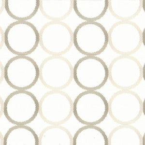 Circle Around Oyster by Kasmir Fabric