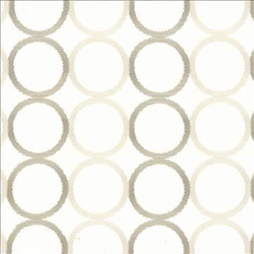 Circle Around Oyster by Kasmir Fabric 1433 75% Polyester 25% Viscose Embroidery Contents 100% Viscose INDIA Not Tested H: 18 3/8 inches, V: 9 4/8 inches 51 - Fabric Carolina - Kasmir