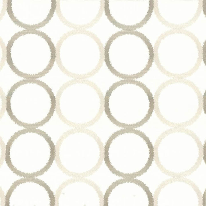 Circle Around Oyster by Kasmir Fabric 1433 75% Polyester
25% Viscose
Embroidery
100% Viscose
 INDIA Not Tested </p><p>Repeat: Horizontal: 18 3/8 inches and Vertical: 9 4/8 inches 51 - Fabric Carolina -