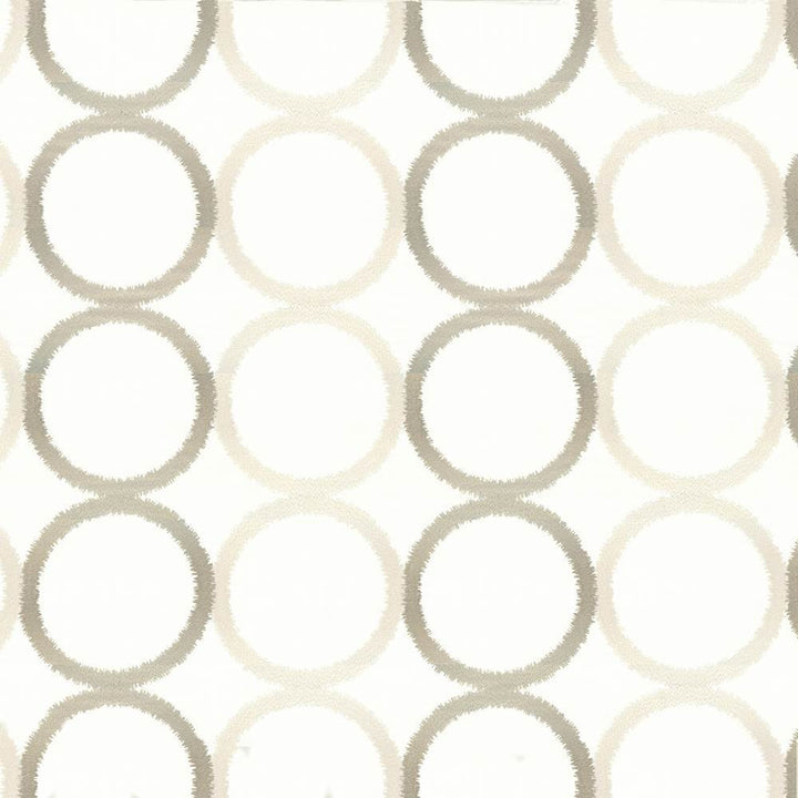 Circle Around Oyster by Kasmir Fabric 1433 75% Polyester
25% Viscose
Embroidery
100% Viscose
 INDIA </p><p>Repeat: Horizontal: 18 3/8 inches and Vertical: 9 4/8 inches 51 - Fabric Carolina -