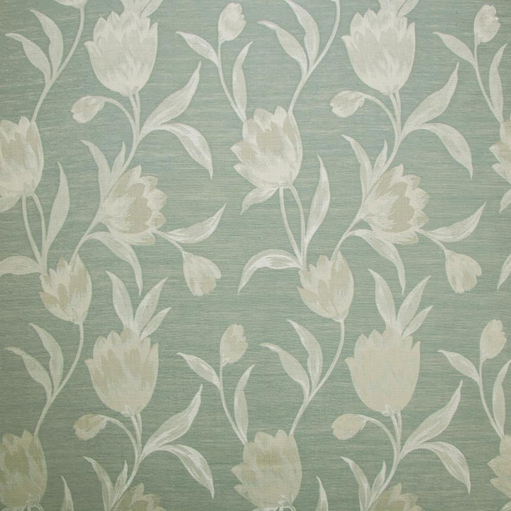 Clara Aqua by Kasmir Fabric 5142 67% Polyester
33% Cotton
 INDIA </p><p>Repeat: Horizontal: 13 6/8 inches and Vertical: 15 inches 55 - Fabric Carolina -