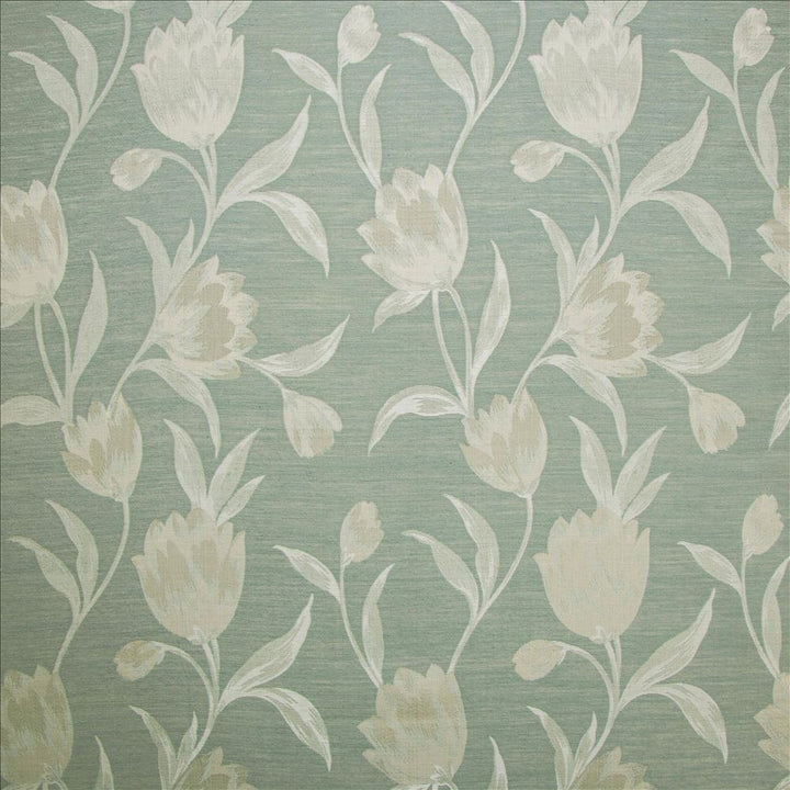 Clara Aqua by Kasmir Fabric 5142 67% Polyester
33% Cotton
 INDIA 50,000 Wyzenbeek Double Rubs </p><p>Repeat: Horizontal: 13 6/8 inches and Vertical: 15 inches 55 - Fabric Carolina -