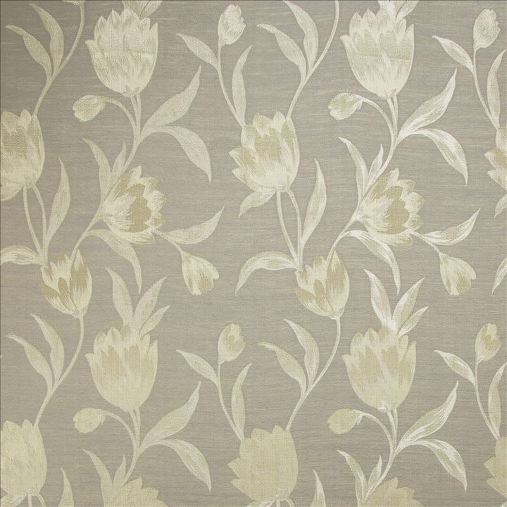 Clara Silver by Kasmir Fabric 5141 67% Polyester 33% Cotton INDIA 50,000 Wyzenbeek Double Rubs Horizontal: 13 6/8 inches and Vertical: 15 inches 55 - Fabric Carolina -