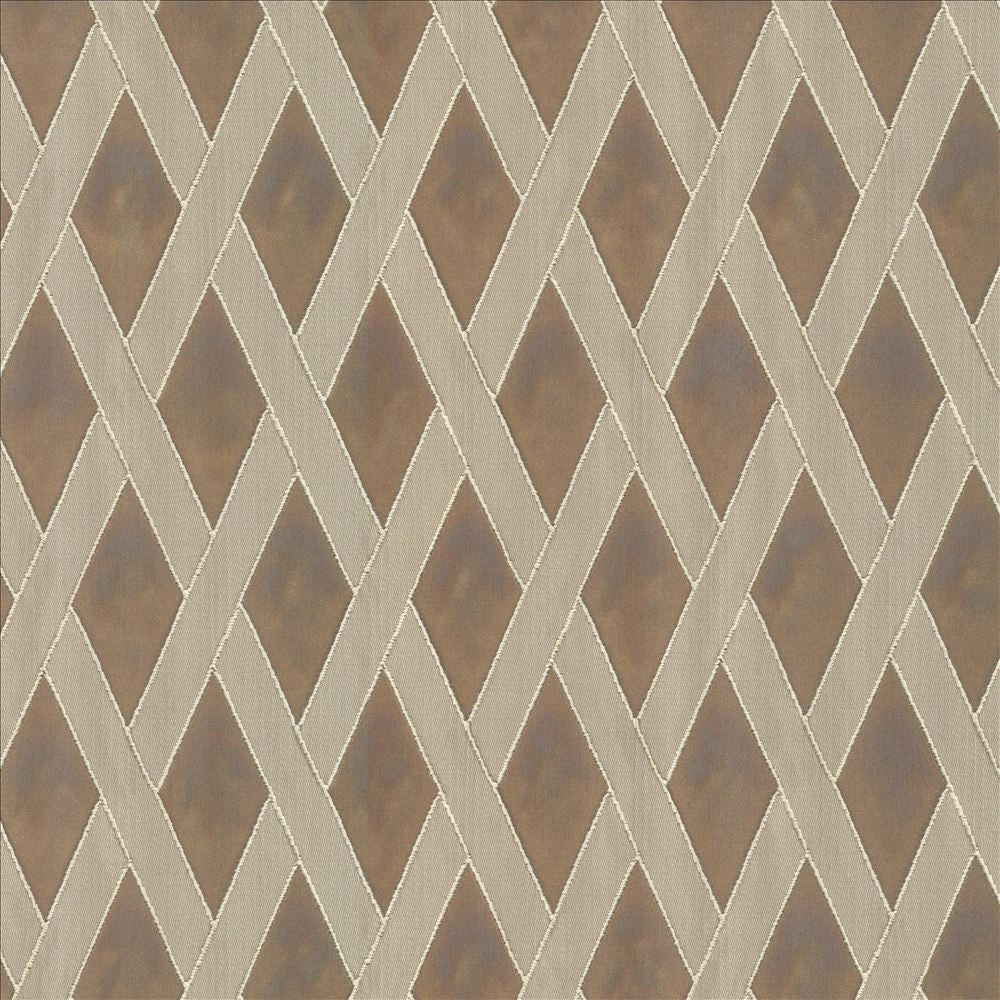 Classic Trellis Taupe  by Kasmir Fabric See sample 100% Polyester
 CHINA 60,000 Wyzenbeek Double Rubs </p><p>Repeat: Horizontal: 1 7/8 inches and Vertical: 3 2/8 inches 55  - Fabric Carolina -