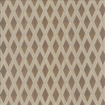 Classic Trellis Taupe by Kasmir Fabric 5084 100% Polyester CHINA 60,000 Wyzenbeek Double Rubs H: 1 7/8 inches, V: 3 2/8 inches 55 - Fabric Carolina - Kasmir